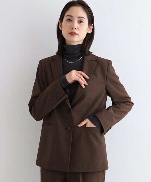 INDIVI（インディヴィ） スーツ 「日本製／SETUP可能」ゆるシルエット
