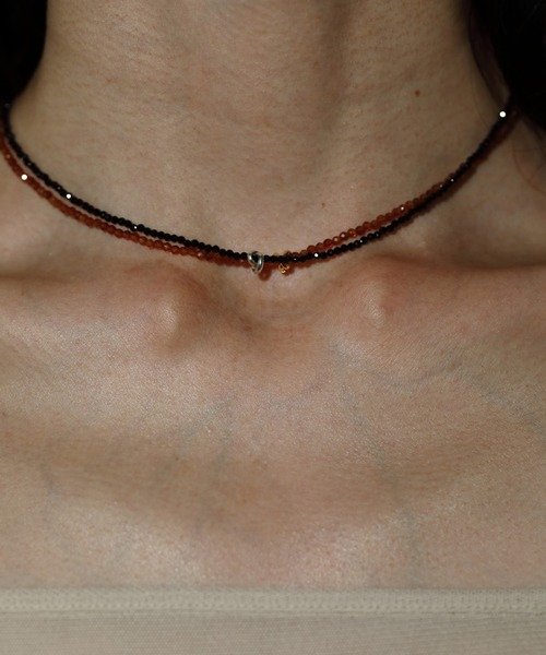 anuke（アンヌーク） ネックレス Color Stone Necklace レディース