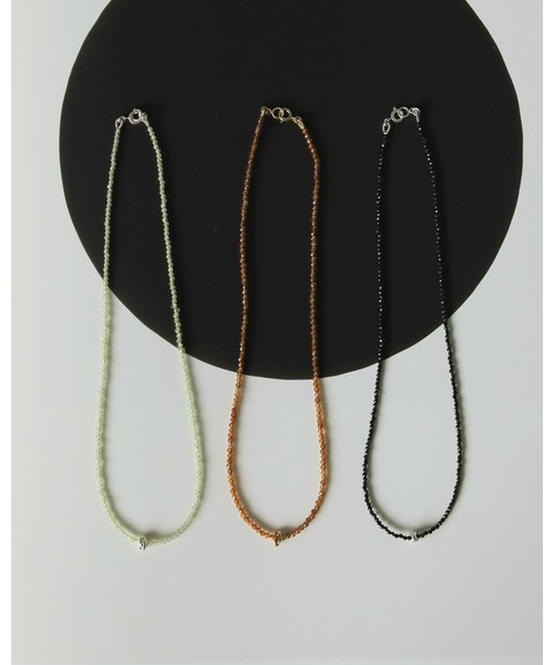 anuke（アンヌーク） ネックレス Color Stone Necklace レディース