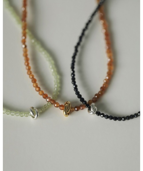 anuke（アンヌーク） ネックレス Color Stone Necklace レディース