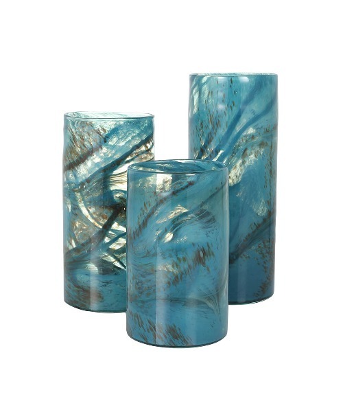 DULTON（ダルトン） 花瓶 GLASS VASE 300 FLUSSO/ マーブル柄 フラワー