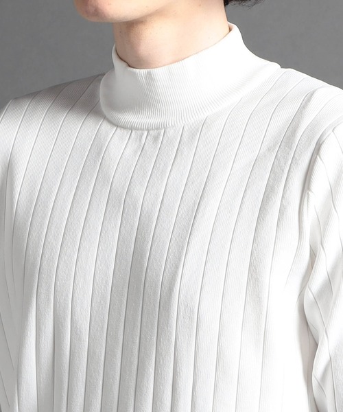 MONSIEUR NICOLE（ムッシュニコル） セーター ニット ワイドリブ