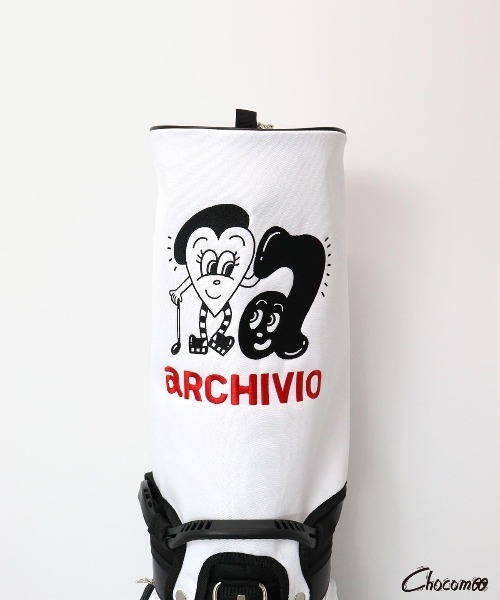 archivio ゴルフバッグ Chocomooコラボ ARCHIVIO×Chocomoo】スタンド式キャディーバッグ|アルチビオ