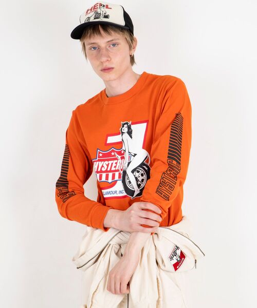 ヒステリックグラマー 穴開き Ｔシャツ HG HYSTERIC GLAMOUR（ヒステリックグラマー）の「HG WOMAN Tシャツ
