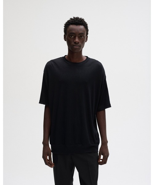 SOPHNET.（ソフネット） tシャツ WASHABLE WOOL S/S TOP メンズ