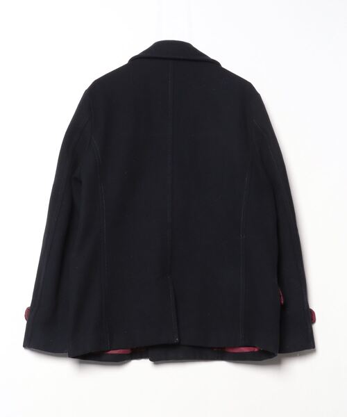 「The DUFFER of ST.GEORGE」 ピーコート X-LARGE ブラック メンズ_画像2