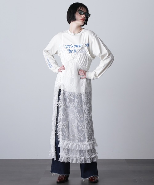 ROSE BUD(ローズバッド) ワンピース (CREOLME)LACE CAMI DRESS ROSE BUD(ローズバッド) ワンピース (CREOLME)LACE CAMI DRESS