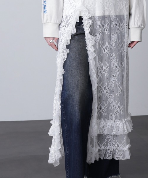 ROSE BUD（ローズバッド） ワンピース (CREOLME)LACE CAMI DRESS