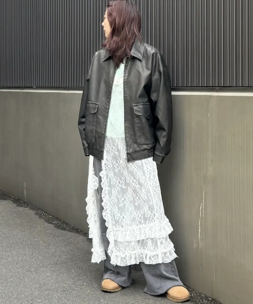 ROSE BUD（ローズバッド） ワンピース (CREOLME)LACE CAMI DRESS