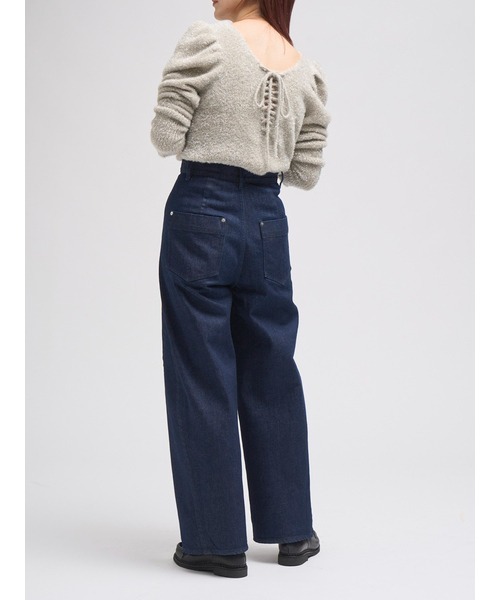 「styling/」 長袖ニット ONE SIZE グレー レディース_画像4