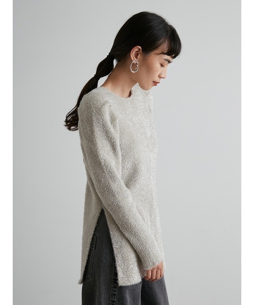 「styling/」 長袖ニット ONE SIZE グレー レディース_画像7