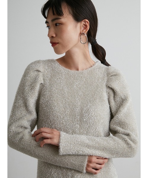 「styling/」 長袖ニット ONE SIZE グレー レディース_画像9