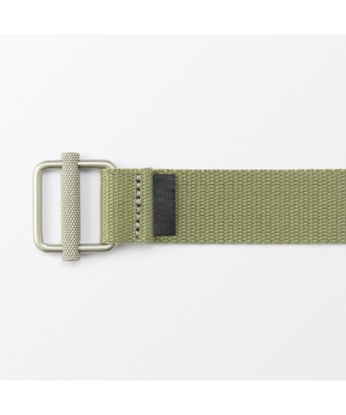 無印良品（MUJI） ベルト 再生ポリエステル混 アジャスター テープ