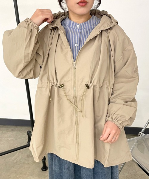 新品 BEAUTY&YOUTH ナイロンブレンド ドロースト ブルゾン BEAUTY&YOUTH UNITED ARROWS（ビューティーアンドユースユナイテッド