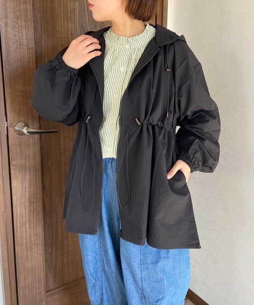 CRB ブルゾン アウター ドロストフードブルゾン レディース : ZOZOTOWN
