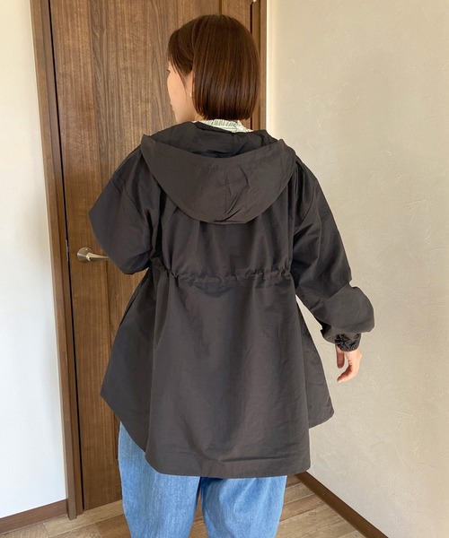 CRB ブルゾン アウター ドロストフードブルゾン レディース : ZOZOTOWN