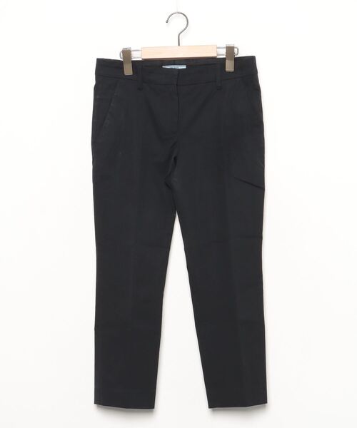 PRADA スラックス　プラダ PRADA（プラダ） スラックス 40 ブラック レディース : ZOZOTOWN Yahoo