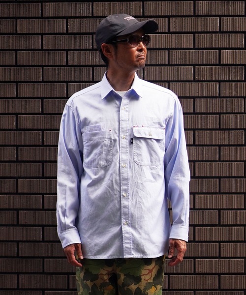 BROOKLYN OVERALL（ブルックリンオーバーオール） シャツ ダブルパッチ