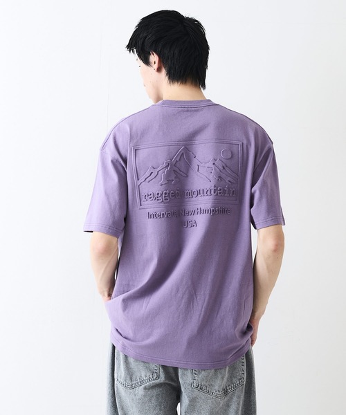エンボス テクスチャ 半袖 Tシャツ 大人カジュアル メンズセレクト ポンチ Tシャツ メンズ エンボス加工