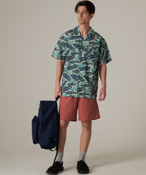 Eddie Bauer（エディーバウアー） アロハシャツ シャツ 半袖 バハ