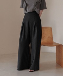 パンツ ハイウエストタックパンツ　327042 レディース｜ZOZOTOWN Yahoo!店
