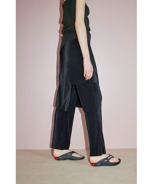 OMMO LAYERED PLEATS PT 36サイズ OMMO ONLINE STORE / LAYERED PLEATS PT