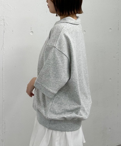 スウェット joakochan様 A'GEM/9 × .kom『ACOVER/オコボ』Side Line Raglan Hoodie