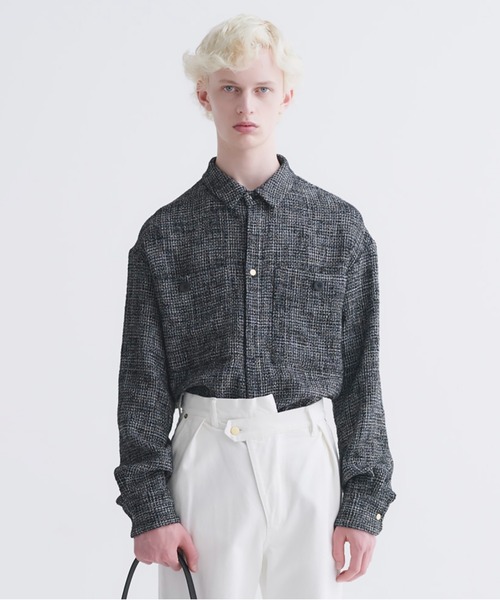 CULLNI 「CULLNI」 長袖シャツ 2 ブラック メンズ : ZOZOTOWN Yahoo!店