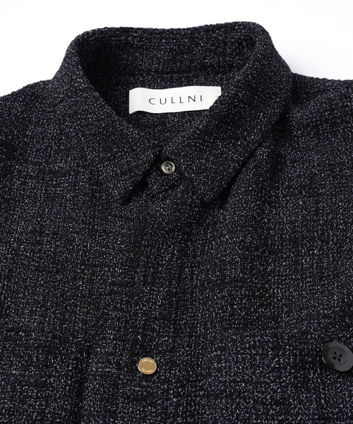CULLNI 「CULLNI」 長袖シャツ 2 ブラック メンズ : ZOZOTOWN Yahoo!店