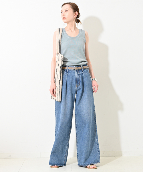 タンクトップ ノースリーブ 「MARW UNITED ARROWS」ミックス ニット タンクトップ レディース MARW UNITED ARROWS＞ミックス ニット タンクトップ