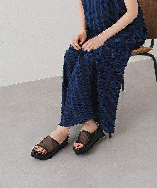 「Kastane」 フラットサンダル 36 アイボリー レディース_画像2