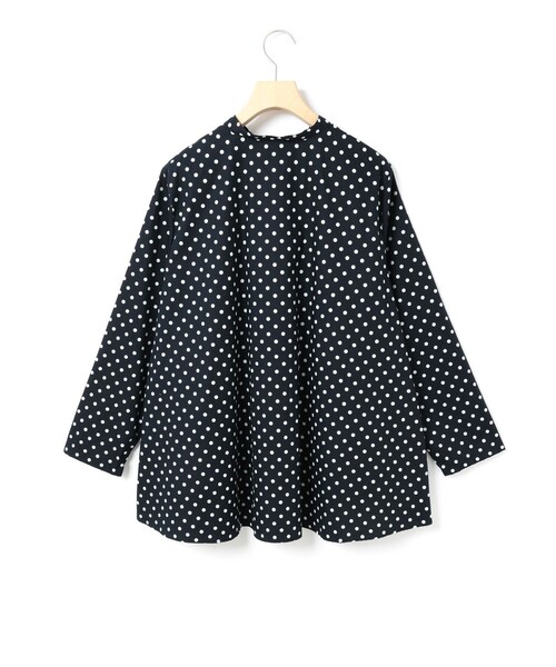 mizuiroind MIDIUMI ドットブラウス MidiUmi ブラウス シャツ ドットシャツ レディース : ZOZOTOWN