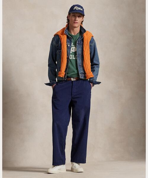 Polo Ralph Lauren チノパン　コットン　シルク　メンズ POLO RALPH LAUREN チノパン ビッグ チノ メンズ : ZOZOTOWN