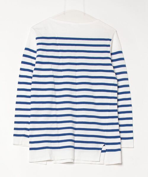 「ORCIVAL」 ボーダー柄長袖Tシャツ 3 ブルー メンズ