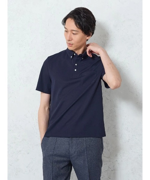BRIEFING ネイビー ボタンダウンポロシャツＳ BRIEFING ネイビー ボタンダウンポロシャツS BRIEFING - 【25SS