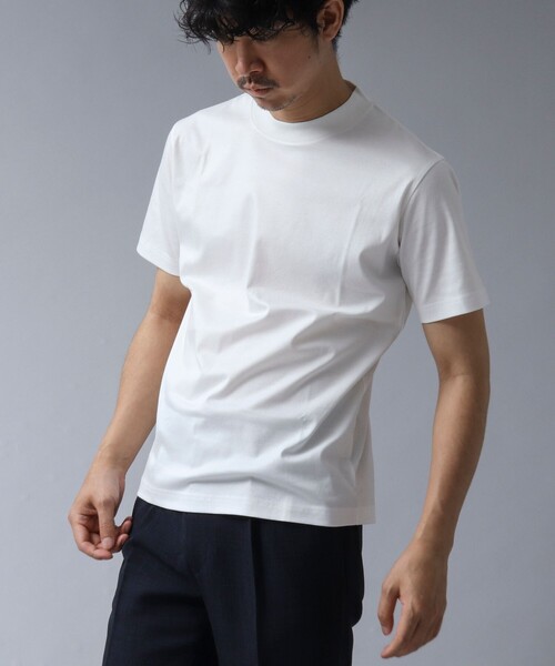 「NOLLEY'S」 半袖Tシャツ M ホワイト メンズ
