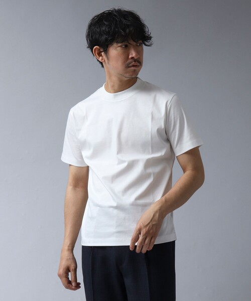 「NOLLEY'S」 半袖Tシャツ M ホワイト メンズ