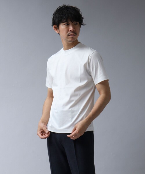「NOLLEY'S」 半袖Tシャツ M ホワイト メンズ