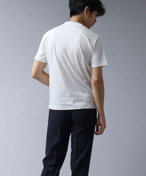 「NOLLEY'S」 半袖Tシャツ M ホワイト メンズ