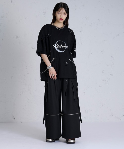 【お得】BABYL 狐＆子狐Tシャツ Lサイズ2枚 渋谷ポップアップ限定 GU公式 | ビッグT(5分袖) FILIP PAGOWSKI 1