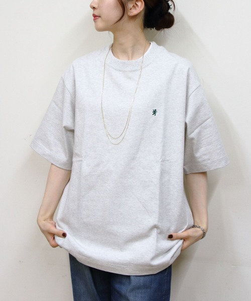 ジムフレックス Gymphlex クルーネック ショートスリーブ Tシャツ #GY-C0441 DDH SS25 CREW NECK S S T-SHIRT メンズ BEIGE(IVORY) 正規取扱店 GYMPHLEX tシャツ GYMPHLEX/ジムフレックス クルーネック