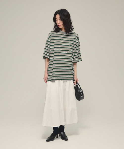 tシャツ 「eL」Border Big TEE/581141 レディース | ブランド登録なし | 03