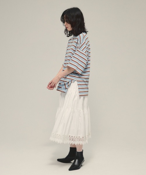 tシャツ 「eL」Border Big TEE/581141 レディース | ブランド登録なし | 12