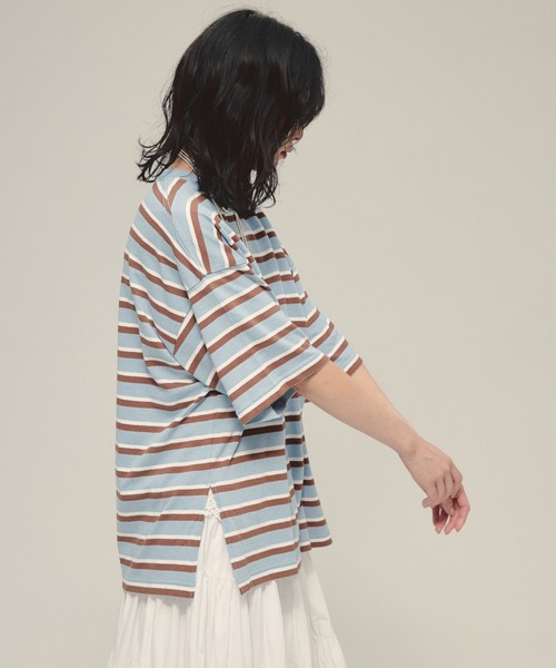 tシャツ 「eL」Border Big TEE/581141 レディース | ブランド登録なし | 13