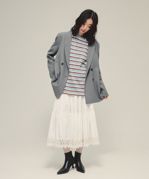 tシャツ 「eL」Border Big TEE/581141 レディース | ブランド登録なし | 15