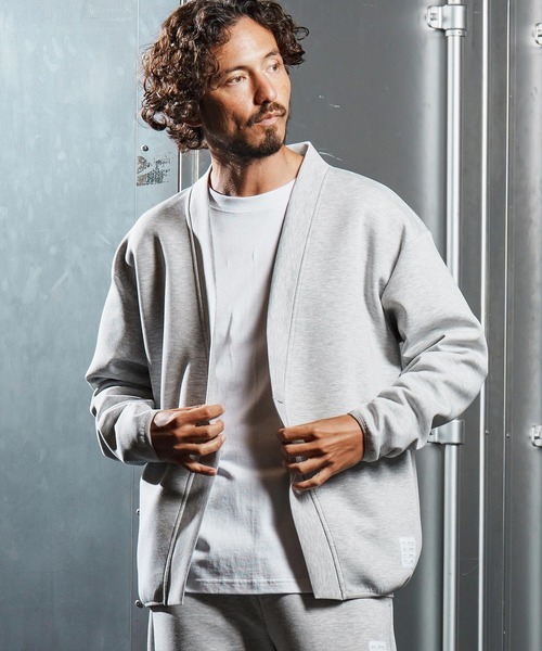 wjk reluxe カーディガン mcg3682-cardboard X cardigan カーディガン