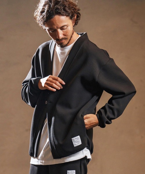BLANK カーディガン wjk reluxe カーディガン mcg3682-cardboard X cardigan カーディガン