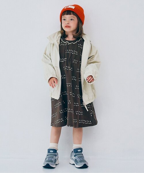 ワンピース 「ジュニア対応」イロチ買いしたい総柄フレアカットソーワンピース キッズ 子供服 女の子 | p.premier | 15