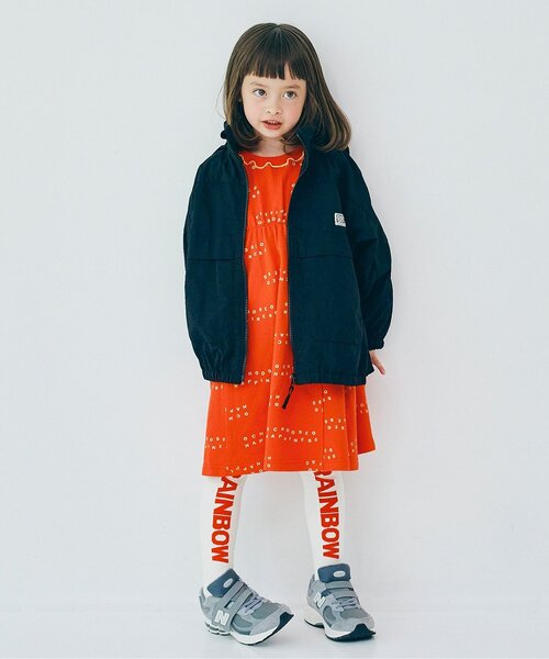 ワンピース 「ジュニア対応」イロチ買いしたい総柄フレアカットソーワンピース キッズ 子供服 女の子 | p.premier | 20