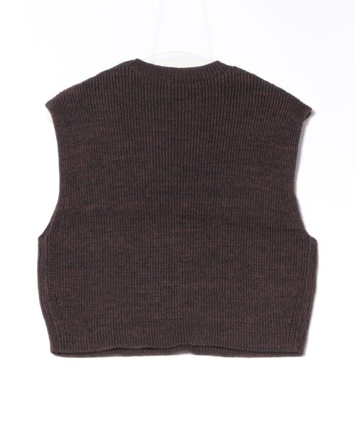 anuke ニット セーター Padin Knit Tanktop レディース : ZOZOTOWN  